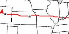 Indiana to Colorado