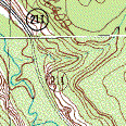 Topological map of the Indian Creek area