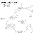 Map of Switzerland