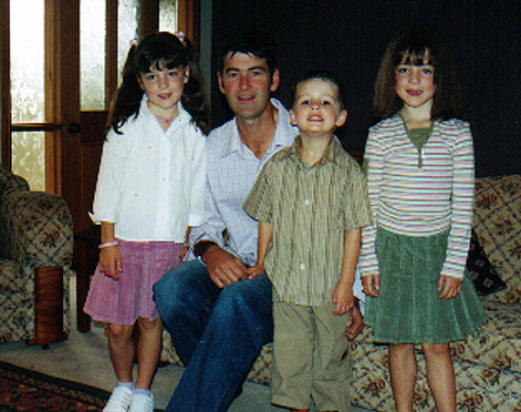 Michael and his children